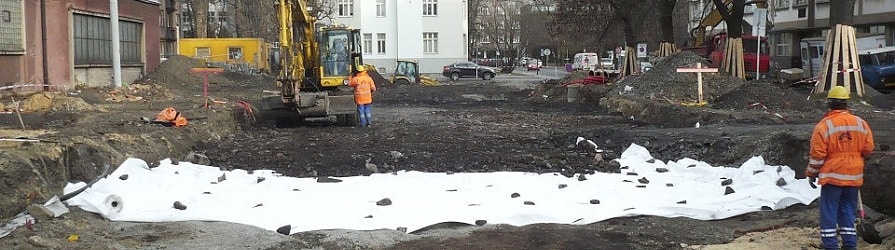 Geowłókniny i geotkaniny